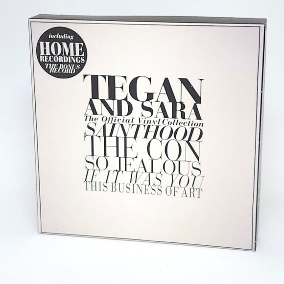 TEGAN AND SARA The Official Vinyl Collection Box Set 2010 6 LP SIGNED - Picture 2 of 6